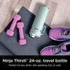 image:imageNinja DW2401GY Thirsti 24oz Travel Water Bottle For Carbonated Sparkling Drinks Colder and Fizzier Longer Leak Proof 24 Hrs Cold Dishwasher Safe Stainless Steel Insulated Tumbler Charcoal GrayMint