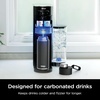 image:imageNinja DW2401GY Thirsti 24oz Travel Water Bottle For Carbonated Sparkling Drinks Colder and Fizzier Longer Leak Proof 24 Hrs Cold Dishwasher Safe Stainless Steel Insulated Tumbler Charcoal GrayBlack