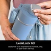 image:imageNinja DW2401GY Thirsti 24oz Travel Water Bottle For Carbonated Sparkling Drinks Colder and Fizzier Longer Leak Proof 24 Hrs Cold Dishwasher Safe Stainless Steel Insulated Tumbler Charcoal GrayBlue