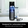 image:imageNinja DW2401GY Thirsti 24oz Travel Water Bottle For Carbonated Sparkling Drinks Colder and Fizzier Longer Leak Proof 24 Hrs Cold Dishwasher Safe Stainless Steel Insulated Tumbler Charcoal GrayGray