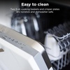 image:imageNinja DZ401 Foodi 10 Quart 6in1 DualZone XL 2Basket Air Fryer with 2 Independent Frying Baskets Match Cook amp Smart Finish to Roast Broil Dehydrate for Quick Easy FamilySized Meals Grey  Air fry roast broil bake reheat dehydrate 2 independent 5 Qt baskets Match Cook IQ Boost10QT  DualZone w probe