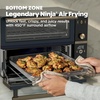 image:imageNinja Double Oven Pro Smart XL 12in1 Silver DCT821  QuartzHeat top oven DualZone Smart Finish Fits 45 lb chicken amp 6 lbs wings Air fryCyberspace