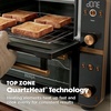 image:imageNinja Double Oven Pro Smart XL 12in1 Silver DCT821  QuartzHeat top oven DualZone Smart Finish Fits 45 lb chicken amp 6 lbs wings Air fryOnyx