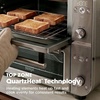 image:imageNinja Double Oven Pro Smart XL 12in1 Silver DCT821  QuartzHeat top oven DualZone Smart Finish Fits 45 lb chicken amp 6 lbs wings Air fryPrestige Silver