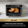 image:imageNinja Double Oven Pro Smart XL 12in1 Thermometer Silver DCT871  Pro Cook thermometer QuartzHeat top oven DualZone Smart Finish Air fry bake broil10in1