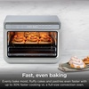 image:imageNinja Double Oven Pro Smart XL 12in1 Thermometer Silver DCT871  Pro Cook thermometer QuartzHeat top oven DualZone Smart Finish Air fry bake broil10in1 XL Prestige