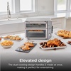 image:imageNinja Double Oven Pro Smart XL 12in1 Thermometer Silver DCT871  Pro Cook thermometer QuartzHeat top oven DualZone Smart Finish Air fry bake broil12in1 Prestige