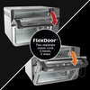 image:imageNinja Double Oven Pro Smart XL 12in1 Thermometer Silver DCT871  Pro Cook thermometer QuartzHeat top oven DualZone Smart Finish Air fry bake broil12in1 w Flexdoor