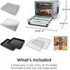 image:imageNinja Double Oven Pro Smart XL 12in1 Thermometer Silver DCT871  Pro Cook thermometer QuartzHeat top oven DualZone Smart Finish Air fry bake broil12in1 Prestige
