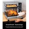 image:imageNinja Double Stack XL Countertop Oven 12in1 Stainless Steel DCT601  DualZone Smart Finish FlavorSeal Fits 45 lb chicken amp 6 lbs wings Air fry bake broil12in1 XL w Flexdoor