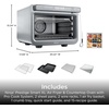 image:imageNinja Double Stack XL Countertop Oven 12in1 Stainless Steel DCT601  DualZone Smart Finish FlavorSeal Fits 45 lb chicken amp 6 lbs wings Air fry bake broil10in1 Prestige