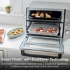 image:imageNinja Double Stack XL Countertop Oven 12in1 Stainless Steel DCT601  DualZone Smart Finish FlavorSeal Fits 45 lb chicken amp 6 lbs wings Air fry bake broil12in1 XL Prestige