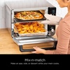 image:imageNinja Double Stack XL Countertop Oven 12in1 Stainless Steel DCT601  DualZone Smart Finish FlavorSeal Fits 45 lb chicken amp 6 lbs wings Air fry bake broil12in1 XL w Flexdoor