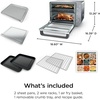 image:imageNinja Double Stack XL Countertop Oven 12in1 Stainless Steel DCT601  DualZone Smart Finish FlavorSeal Fits 45 lb chicken amp 6 lbs wings Air fry bake broil12in1 XL Prestige