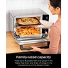 image:imageNinja Double Stack XL Countertop Oven 12in1 Stainless Steel DCT601  DualZone Smart Finish FlavorSeal Fits 45 lb chicken amp 6 lbs wings Air fry bake broil12in1 XL w Flexdoor