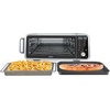 image:imageNinja Double Stack XL Countertop Oven 12in1 Stainless Steel DCT601  DualZone Smart Finish FlavorSeal Fits 45 lb chicken amp 6 lbs wings Air fry bake broil8in1 Flip Oven