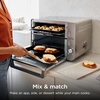 image:imageNinja Double Stack XL Countertop Oven 12in1 Stainless Steel DCT601  DualZone Smart Finish FlavorSeal Fits 45 lb chicken amp 6 lbs wings Air fry bake broil12in1 XL Prestige