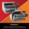 image:imageNinja Double Stack XL Countertop Oven 12in1 Stainless Steel DCT601  DualZone Smart Finish FlavorSeal Fits 45 lb chicken amp 6 lbs wings Air fry bake broil12in1 XL w Flexdoor