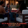 image:imageNinja Fireside360 Fire Pit amp Heater 80000 BTU 3 Modes Push Start Gray  Ninja Fireside360 offers flame heat or both with up to 80000 BTUs hasslefree dial control and smokeless designCyberspace