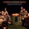 image:imageNinja Fireside360 Fire Pit amp Heater 80000 BTU 3 Modes Push Start Gray  Ninja Fireside360 offers flame heat or both with up to 80000 BTUs hasslefree dial control and smokeless designMoss