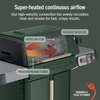image:imageNinja FlexFlame Grill amp Smoker Electric amp Propane 5in1 SteelPG301  Ninja FlexFlame is a 5in1 grill smoker amp griddle with precise 200600F control fitting 3 chickens or 4 rib racksGreen