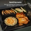 image:imageNinja FlexFlame Grill amp Smoker Electric amp Propane 5in1 SteelPG301  Ninja FlexFlame is a 5in1 grill smoker amp griddle with precise 200600F control fitting 3 chickens or 4 rib racksGreen