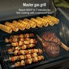 image:imageNinja FlexFlame Grill amp Smoker Electric amp Propane 5in1 SteelPG301  Ninja FlexFlame is a 5in1 grill smoker amp griddle with precise 200600F control fitting 3 chickens or 4 rib racksBlack
