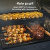 image:imageNinja FlexFlame Grill amp Smoker Electric amp Propane 5in1 SteelPG301  Ninja FlexFlame is a 5in1 grill smoker amp griddle with precise 200600F control fitting 3 chickens or 4 rib racksBlue