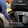 image:imageNinja FlexFlame Grill amp Smoker Electric amp Propane 5in1 SteelPG301  Ninja FlexFlame is a 5in1 grill smoker amp griddle with precise 200600F control fitting 3 chickens or 4 rib racksBlack