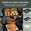 image:imageNinja FlexFlame Grill amp Smoker Electric amp Propane 5in1 SteelPG301  Ninja FlexFlame is a 5in1 grill smoker amp griddle with precise 200600F control fitting 3 chickens or 4 rib racksStainless Steel