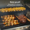 image:imageNinja FlexFlame Grill amp Smoker Electric amp Propane 5in1 SteelPG301  Ninja FlexFlame is a 5in1 grill smoker amp griddle with precise 200600F control fitting 3 chickens or 4 rib racksStainless Steel