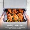 image:imageNinja Flip Toaster Oven amp Air Fryer 8in1 Stainless Steel SP151  Air fry bake broil toast bagel dehydrate reheat 1800W Flip up amp away XL capacity8in1 Flip Oven Stainless