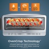 image:imageNinja Flip Toaster Oven amp Air Fryer 8in1 Stainless Steel SP151  Air fry bake broil toast bagel dehydrate reheat 1800W Flip up amp away XL capacity8in1 Flip Oven Stainless