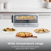 image:imageNinja Flip Toaster Oven amp Air Fryer 8in1 Stainless Steel SP151  Air fry bake broil toast bagel dehydrate reheat 1800W Flip up amp away XL capacity8in1 Flip Oven Stainless