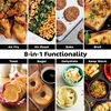 image:imageNinja Flip Toaster Oven amp Air Fryer 8in1 Stainless Steel SP151  Air fry bake broil toast bagel dehydrate reheat 1800W Flip up amp away XL capacity8in1 Flip Oven