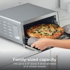 image:imageNinja Flip Toaster Oven amp Air Fryer 8in1 Stainless Steel SP151  Air fry bake broil toast bagel dehydrate reheat 1800W Flip up amp away XL capacity8in1 Flip Oven Stainless