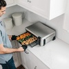 image:imageNinja Flip Toaster Oven amp Air Fryer 8in1 Stainless Steel SP151  Air fry bake broil toast bagel dehydrate reheat 1800W Flip up amp away XL capacity8in1 Flip Oven