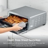 image:imageNinja Flip Toaster Oven amp Air Fryer 8in1 Stainless Steel SP151  Air fry bake broil toast bagel dehydrate reheat 1800W Flip up amp away XL capacity8in1 Flip Oven Stainless