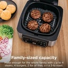 image:imageNinja Foodi 5in1 XL Indoor Grill amp Air Fryer BlackGrey AG301  Cyclonic Grilling Technology for chargrilled flavor indoors yearround 5in1 Grill Air Fry Roast Bake amp Dehydrate XL5in1