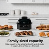 image:imageNinja Foodi 5in1 XL Indoor Grill amp Air Fryer BlackGrey AG301  Cyclonic Grilling Technology for chargrilled flavor indoors yearround 5in1 Grill Air Fry Roast Bake amp Dehydrate XL5in1 Premium w probe
