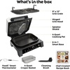 image:imageNinja Foodi 5in1 XL Indoor Grill amp Air Fryer BlackGrey AG301  Cyclonic Grilling Technology for chargrilled flavor indoors yearround 5in1 Grill Air Fry Roast Bake amp Dehydrate XL6in1 w probe