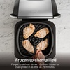 image:imageNinja Foodi 5in1 XL Indoor Grill amp Air Fryer BlackGrey AG301  Cyclonic Grilling Technology for chargrilled flavor indoors yearround 5in1 Grill Air Fry Roast Bake amp Dehydrate XL6in1