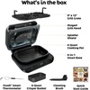 image:imageNinja Foodi 5in1 XL Indoor Grill amp Air Fryer BlackGrey AG301  Cyclonic Grilling Technology for chargrilled flavor indoors yearround 5in1 Grill Air Fry Roast Bake amp Dehydrate XL6in1 Smart XL