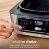image:imageNinja Foodi 5in1 XL Indoor Grill amp Air Fryer BlackGrey AG301  Cyclonic Grilling Technology for chargrilled flavor indoors yearround 5in1 Grill Air Fry Roast Bake amp Dehydrate XL5in1