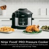 image:imageNinja Foodi OS300 10in1 65Quart Pro Pressure Cooker Air Fryer Multicooker Stainless Indoor grills wide temperatureCyclonic Grilling Technology 500F Smoke Control System Renewed