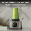 image:imageNinja Foodi Personal Blender amp Smoothie Bowl Maker 1200PW SS101  smartTORQUE motor  Hybrid Edge blades Smoothie bowl maker nutrient extractor 2 24oz cups Dishwasher safePro Plus BlenderFood Prep Combo