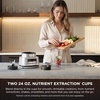 image:imageNinja Foodi Personal Blender amp Smoothie Bowl Maker 1200PW SS101  smartTORQUE motor  Hybrid Edge blades Smoothie bowl maker nutrient extractor 2 24oz cups Dishwasher safePersonal Blender