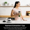 image:imageNinja Foodi Personal Blender amp Smoothie Bowl Maker 1200PW SS101  smartTORQUE motor  Hybrid Edge blades Smoothie bowl maker nutrient extractor 2 24oz cups Dishwasher safeTWISTi Blender DUO