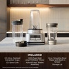 image:imageNinja Foodi Personal Blender amp Smoothie Bowl Maker 1200PW SS101  smartTORQUE motor  Hybrid Edge blades Smoothie bowl maker nutrient extractor 2 24oz cups Dishwasher safePersonal Blender