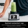 image:imageNinja Foodi Personal Blender amp Smoothie Bowl Maker 1200PW SS101  smartTORQUE motor  Hybrid Edge blades Smoothie bowl maker nutrient extractor 2 24oz cups Dishwasher safeBlenderFood Prep Combo